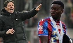 Crystal-Palace-Trainer Oliver Glasner (li.) könnte bald seinen Schützling Marc Guehi verlieren.
