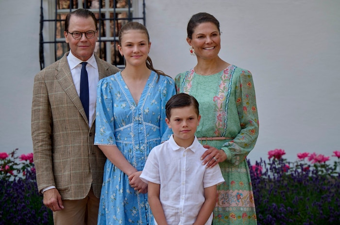 Kronprinzessin Estelle ließ sich von ihrer Familie feiern.