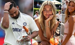 Cricket-Star Rishabh Pant (li.) ließ sich von KI-Model Mia Zelu täuschen.