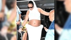 Rihanna setzt auch während Schwangerschaft Nummer drei nicht auf modische Zurückhaltung.