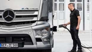 Der Aufpreis für Elektro-Lkw wird mit 60 Prozent gefördert. 