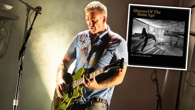Ohne Intensität geht es nicht: Josh Homme, Frontmann der Queens Of The Stone Age und ihr famoses ...