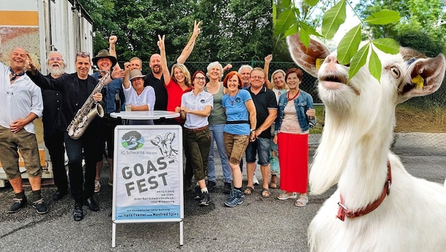 Zum „Goasfest“ letzten Sonntag kamen – trotz leichtem Regen – fast 200 Gäste. Mit den Einnahmen ...