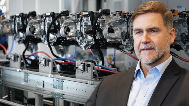 Klaus von Moltke ist Geschäftsführer des BMW Werks in Steyr.