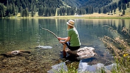Idylle: Schwarzensee, Naturpark Sölktäler
