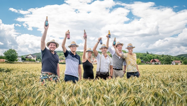Familie, Freunde, Partner: Das Team der Sitzenberger Biermanufaktur trumpft mit besonderem ...
