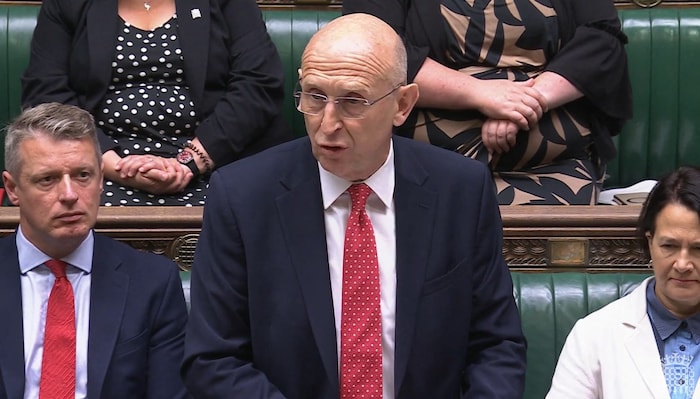 Der britische Verteidigungsminister John Healey