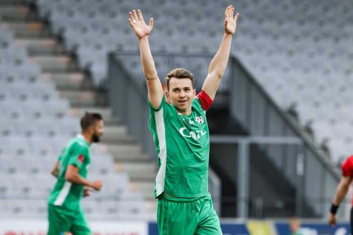 Valentino Müller machte einen guten Weg nach Altach.