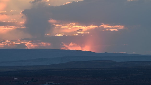 Vergangene Woche hat ein Waldbrand im Grand Canyon-Nationalpark gewütet. Am Montag stand immer ...
