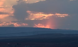 Vergangene Woche hat ein Waldbrand im Grand Canyon-Nationalpark gewütet. Am Montag stand immer ...
