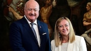 Bundeskanzler Christian Stocker absolvierte seinen Antrittsbesuch bei Italiens Regierungschefin ...