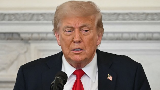 US-Präsident Donald Trump bekräftigte in einem BBC-Interview Zweifel an der NATO, deshalb gebe ...