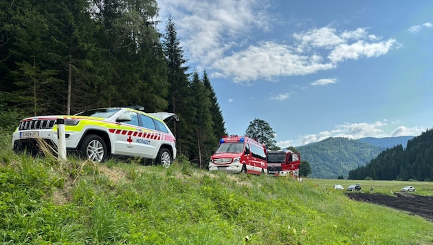 Notarzt und Feuerwehr rückten aus