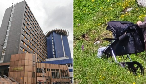 Nach dem Unfall auf der Alm befindet sich das Baby nach wie vor in der Innsbrucker Klinik auf ...