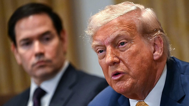 Trump ist erneut im Zorn-Modus: Europa lässt ihn weiterhin alleine im Wüstensand stehen.