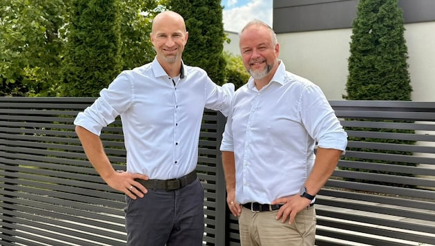 Thomas Lanzerstorfer (li.) und Stefan Wagner (re.) werden neue Geschäftsführer der Guardi GmbH ...
