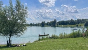 Am Pleschinger See kam es zu dem schmerzhaften Zwischenfall.