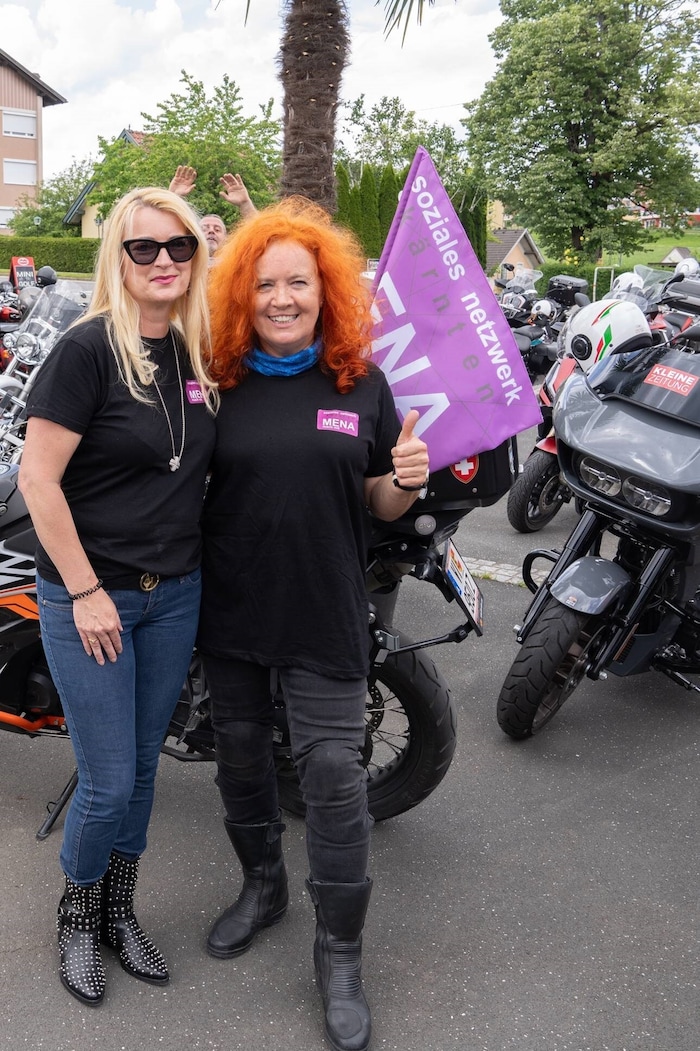 MENA-Power: Obfrau Sandra Wilding (li.) und Isabella Scheiflinger