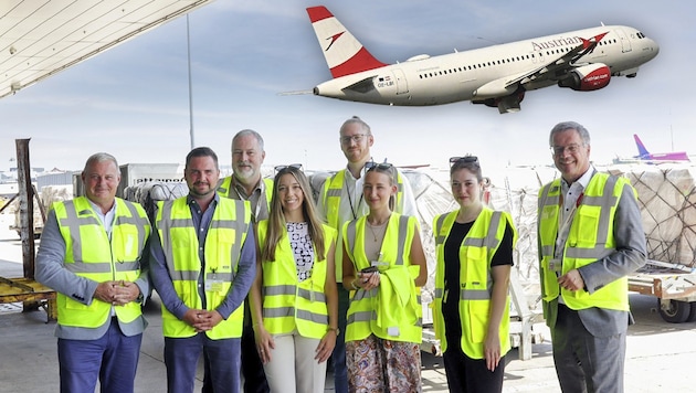 Lernen direkt vor Ort – die neue Luftfracht-Ausbildung am Flughafen Schwechat.