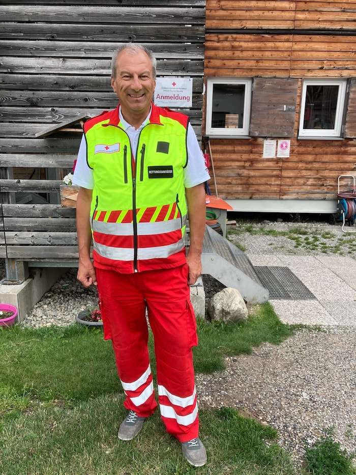 Seit einem Vierteljahrhundert im Einsatz: Rupert Grießner