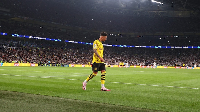 Jadon Sancho im Champions-League-Finale 2024.