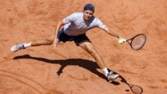 Joel Schwärzler streckte sich im Halbfinale von Tulln vergeblich.