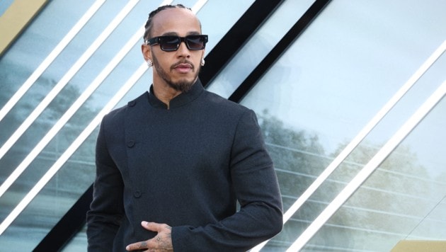 Lewis Hamilton bei der F1-Filmpremiere in New York.  