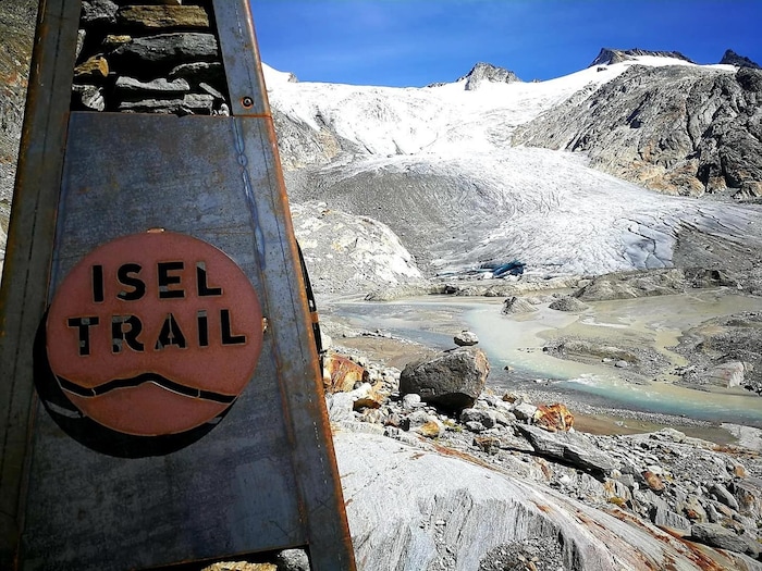 Bis zum Endpunkt des Iseltrails führt die Tour.