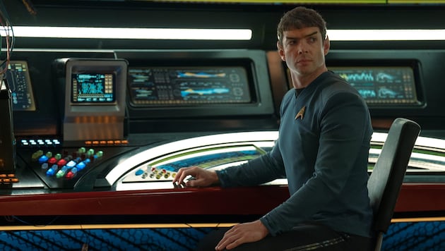 Ethan Peck als Spock in Star Trek: Strange New Worlds (2025)