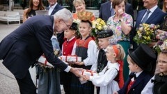 Ein Staatsoberhaupt zum Anfassen: Alexander Van der Bellen.