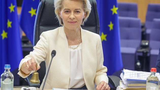 Ursula von der Leyen stellt sich auf harte Verhandlungen mit den Staaten ein.