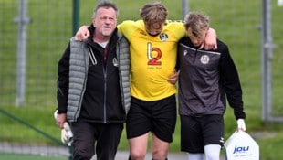Spittal und Sportboss Wolfi Oswald (li.) sind schwer angeschlagen.