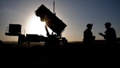 Eine Patriot-Abwehrstellung der US-Armee