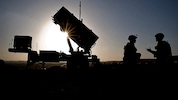 Eine Patriot-Abwehrstellung der US-Armee