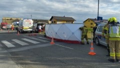 Auf diesem Zebrastreifen ereignete sich der Unfall.  