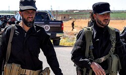 Syrische Sicherheitskräfte in Sweida
