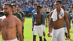 Vinicius Junior (Mitte) steht aktuell im Fokus