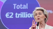 Kommissionschefin Ursula von der Leyen bei der Präsentation des mehrjährigen Budgetrahmens