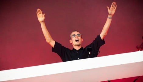 Hier sorgt Felix Safran De Laet aka Lost Frequencies gerade beim Frequency Festival für ...