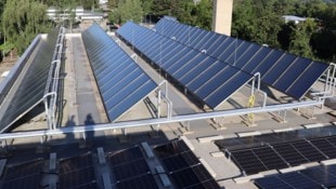 Diese Anlage ist Teil der Erneuerbaren Energiegemeinschaft in Neunkirchen.