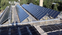 Diese Anlage ist Teil der Erneuerbaren Energiegemeinschaft in Neunkirchen.