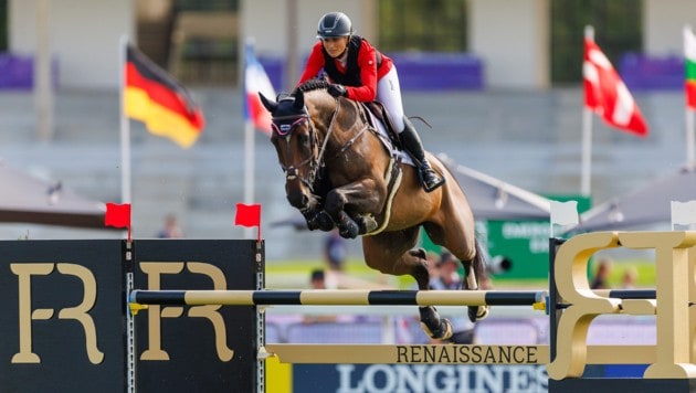 Katharina Rhomberger und ihr tierischer Partner „Cuma 5“ beweisen sich als bestes ...