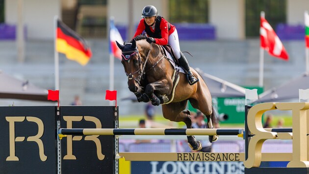 Katharina Rhomberger und ihr tierischer Partner „Cuma 5“ beweisen sich als bestes ...