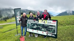 Die Verantwortlichen von Bergbahn und TVB´s bei der Präsentation der Pläne.