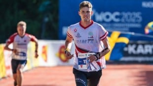 Jannis Bonek bei der WM in Finnland.