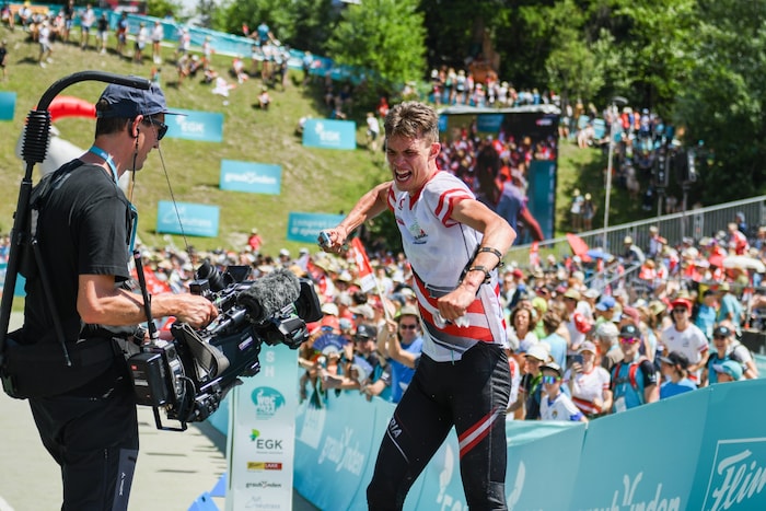 2023 holte Jannis mit Mitteldistanz-Bronze als erster Österreicher eine WM-Medaille.