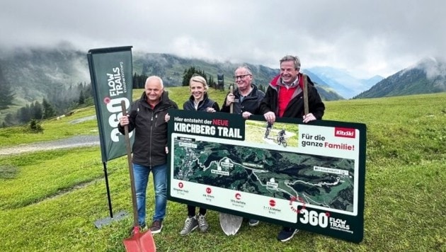 
                    Spatenstich für Tirols längsten Trail!
                