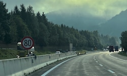 Das zwei Kilometer lange 80-km/h-Tempolimit auf der „Süd“ ist für viele eine Schikane. 