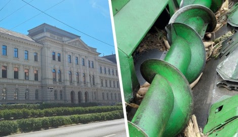 Die Verhandlung nach dem grauenhaften Arbeitsunfall mit einer Förderschnecke (Symbolbild) wird ...