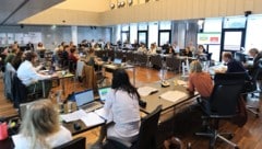 Angespannte Stimmung im Innsbrucker Gemeinderat aufgrund der budgetären Situation. Das Thema der ...